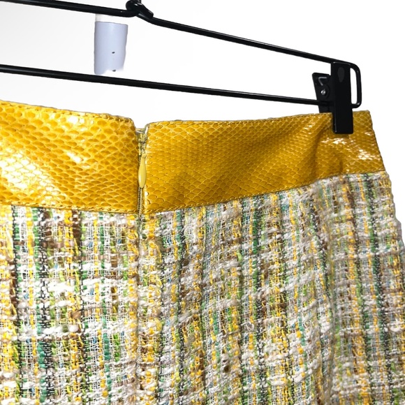 Dolce & Gabbana Mini Skirt Plaid Tweed Wool US 10 IT 48 Y2K Clueless vintage VTG - Picture 9 of 13